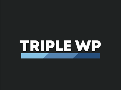 TripleWP adobe after effects adobe illustrator adobe photoshop brand branding clean design flat icon identity logo logochallenge logocore logodesign minimal vector