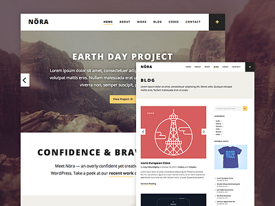 Nora WordPress Theme