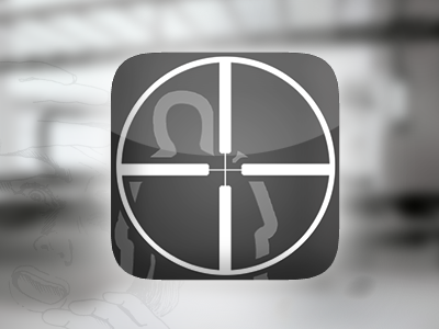 ARShooter app apple arshooter game glow gray icon ios ipad iphone remake shoot windows phone