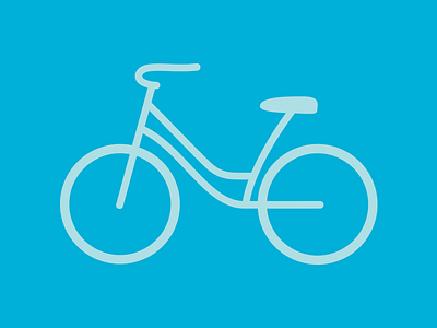 Bicycle bicycle bike icon icon design minimal simple symbol