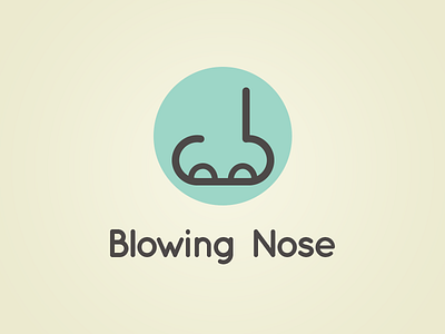 Blowing Nose Logo
