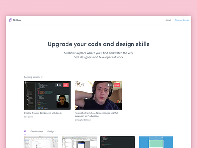Skillbox app code comments javascript learning live session skillbox stream twitch vue web