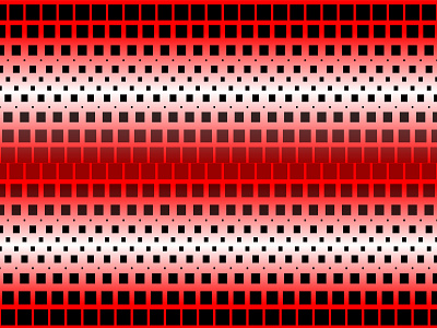 Halftone Red Background