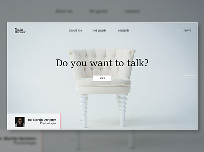 Psychology Design app design typography ui ux web website