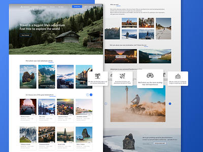 Travel Landing Page