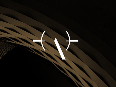 AirHUD Logomark design icon logo symbol typography