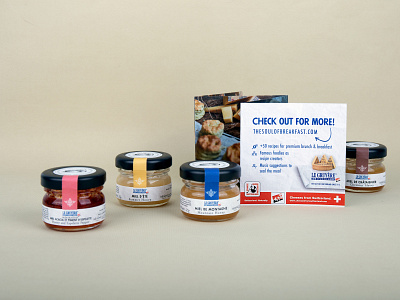 Honey jar designs - Le Gruyère AOP behance food honey label leaflet print product