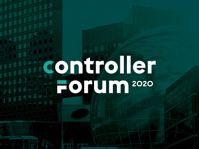 Controller Forum Typographic Logotype