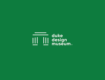Duke Design Museum brand branding design idenity identity logo logo design minimal museum vector