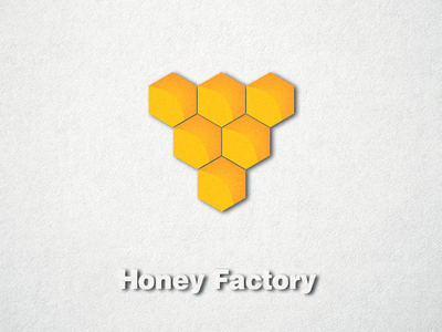 Honey Factory honey icon logo