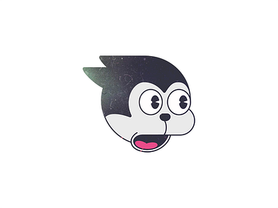 Bimbo cartoon dog icon illustration logo
