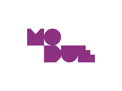 MODUL branding design icon identity illustration logo minimal pattern type typography