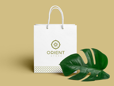 ORIENT Store | Bag brand branding branding design design icon illustration logo pattern type typography