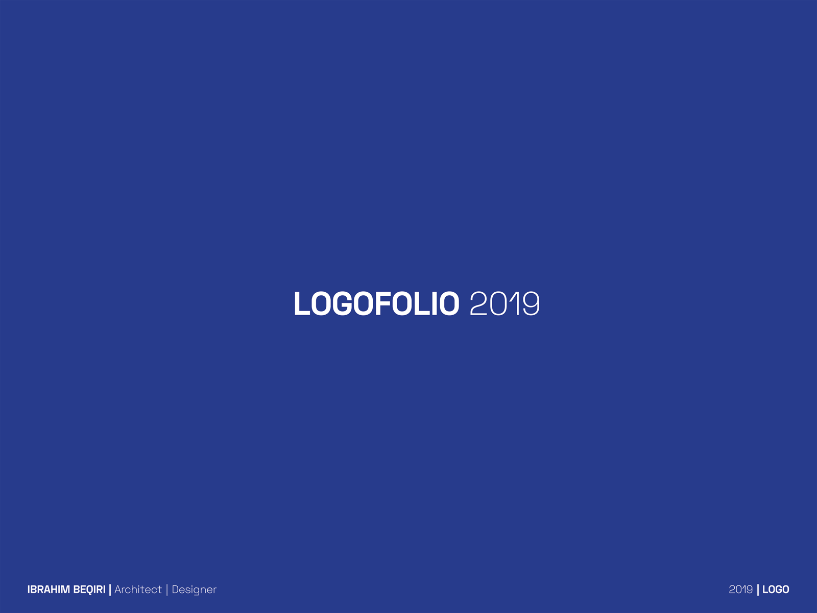 Logofolio 2019 branding design icon identity logo logofolio logos logotype minimal pattern portfolio type typography