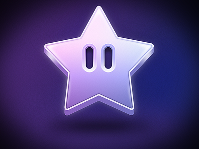 Super star 2d blue illustration mario photoshop pink purple star