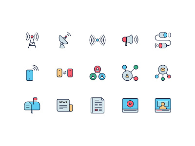 Communication Icon Pack