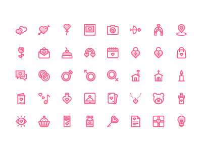 Love Icon Pack elixir heart icons love ring romance