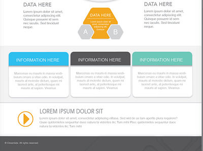 Data Sheet Demo - Cloverdale - Closeup branding data datasheet vector