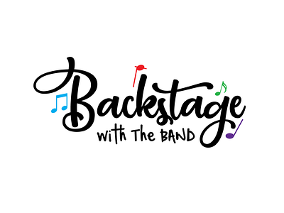 Newsletter Logo for Band Back Together branding design logo type typography