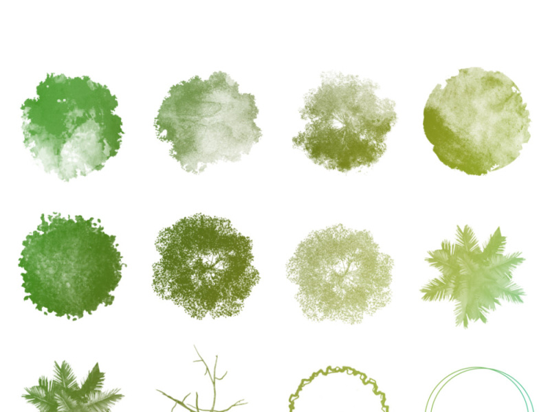 tree brush photoshop free download