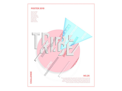 Tribe poster design graphic design illustration pattern poster poster art poster design tribe typography vector