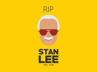 Stan Lee Tribute design minimalist stanlee