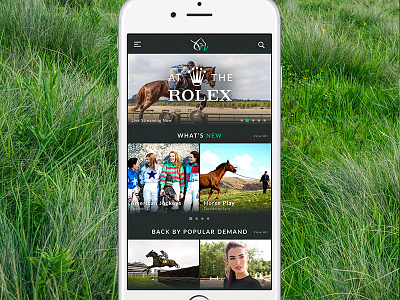Equine Video Streaming App app ios video
