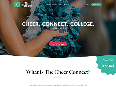 The Cheer Connect Website