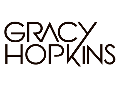 Gracy Typo2 logo typography