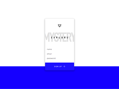 Daily UI | 001 Sign Up