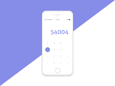 Daily UI | 004 Calculator