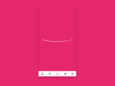 Progress bar Concept concept face pink progress bar smiley ui wip