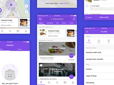 Mealur appdesign deliver events food food order prepare meal reserve teable restaurants ui ux