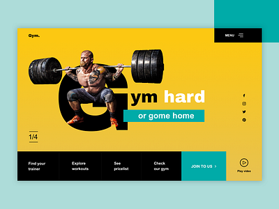 Gym website