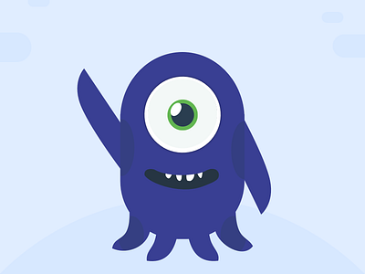Tobby flat forkids illustration monster online courses space teaching
