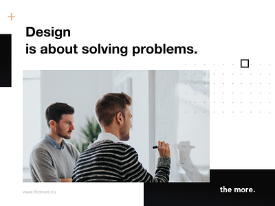 Slide clean design keynote minimaldesign presentation problems slide solve themore whitespace