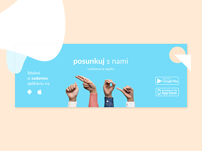 FB cover fb banner fb post hands mobile app sign language
