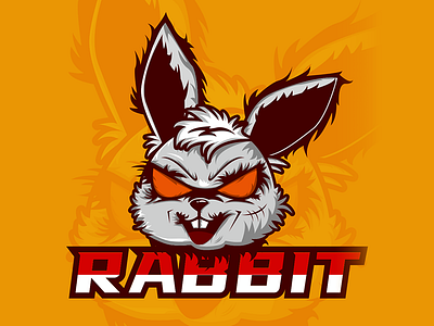 RABBIT design illustration logo ui 设计