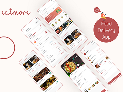 Food Delivery App androiduikits app appui food delivery foodapp fooddeliveryapp fooddeliveryui mobileui mobileuifood ui uikit
