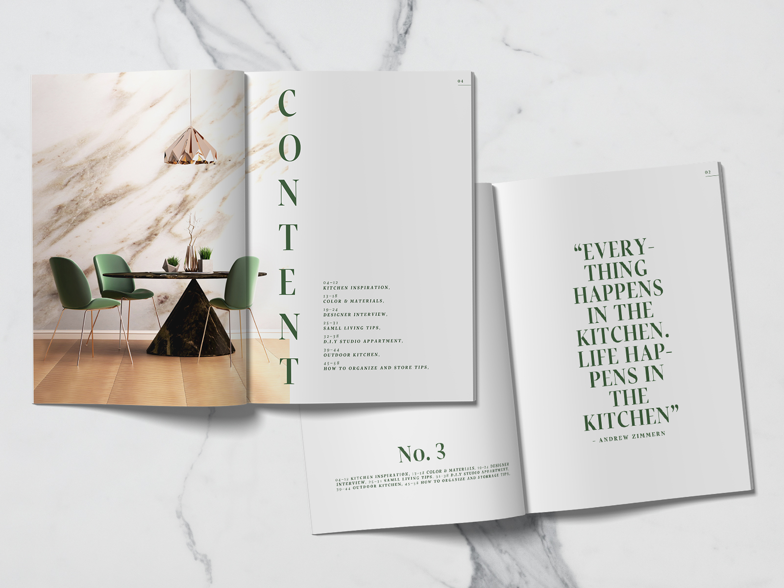 HOME interior magazine by Randi Sjælland on Dribbble