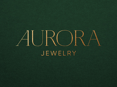 Aurora jewelry logo design jewelery logo logo design logo design concept typography typography logo