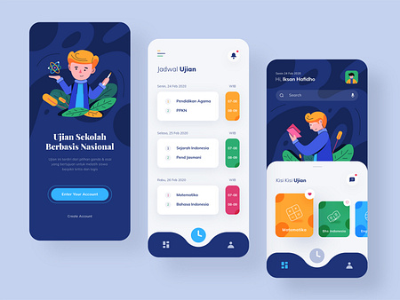 USBN Mobile App by Iksan Hafidho on Dribbble