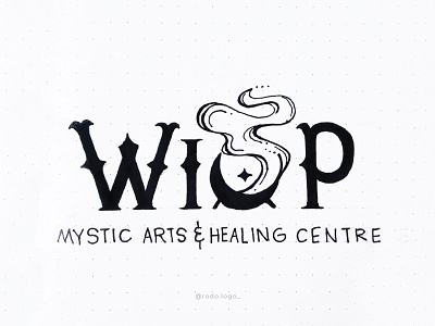 Wisp: Mystic Arts & Healing Centre brand identity branding branding design design healing healing centre illustration logodesign mystic mystic arts wisp