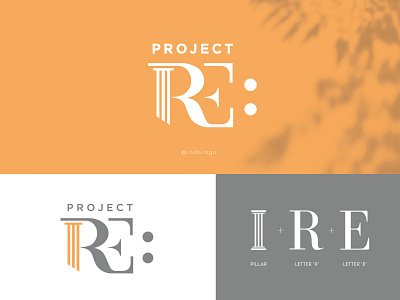 Project RE: Logo Design - Interior Design Services brand identity branding branding design design illustration interior interiordesign interiordesigns logodesign