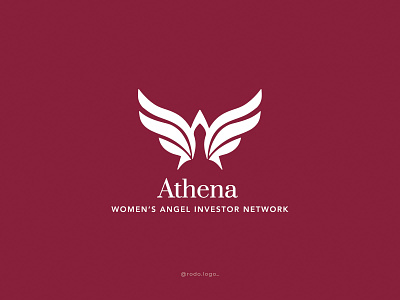 Athena Logo Design - Women's Angel Investors Network - Concept brand identity branding branding design design illustration logodesign