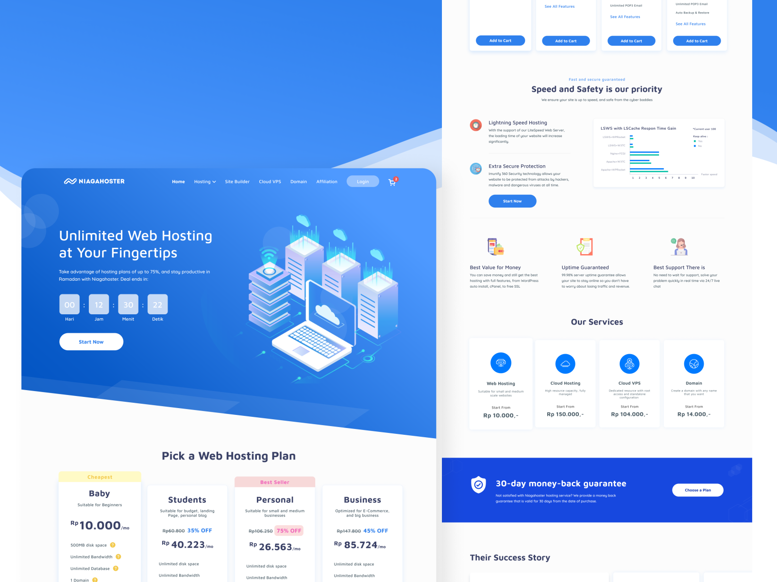 Landing Page - Concept Redesign by Aga on Dribbble