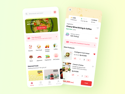 Food Delivery Service - Mobile App