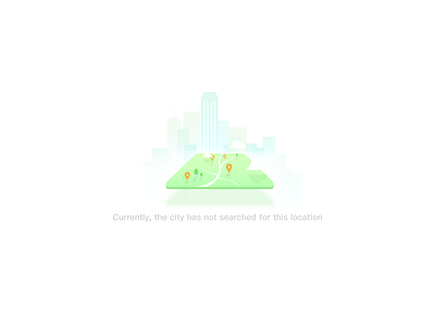 City city design illustration map positioning ui