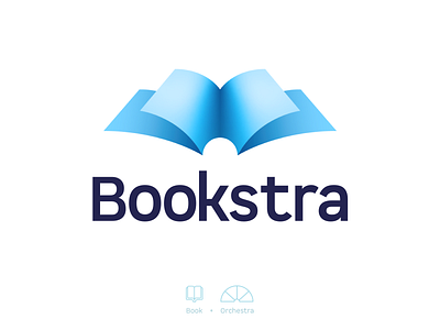 Bookstra Logo Design