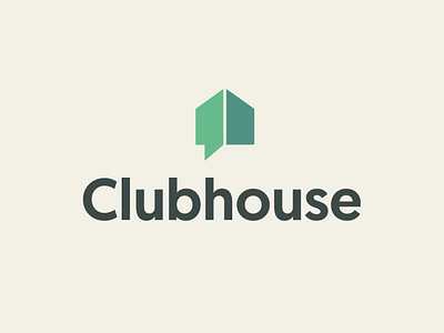 Clubhouse - Logodesign clubhouse design icon logo logodesign logodesigns social socialmedia typography vector